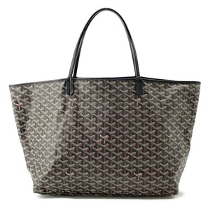 ゴヤール トートバッグ サンルイGM PVC GOYARD ポーチ付き 黒 【安心保証】