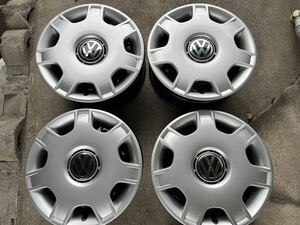 VW純正　フォルクスワーゲン純正　　6J 14インチ　　pcd100 軽自動車にピッタリなサイズ　　中古