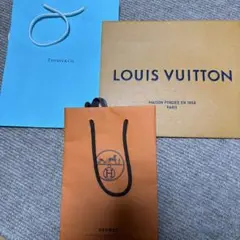 Tiffany & Co. Louis Vuitton Hermèsショップ袋