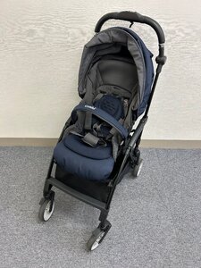 ・【中古】コンビ/Combi ベビーカー A型 ホワイトレーベル スゴカル minimo エッグショック DM オルデンネイビー No.18390 1か月~36か月頃