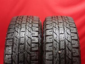 タイヤ2本 《 ヨコハマ 》 ジオランダー A/T G015 [ 245/75R16 120/116S ]8分山★ ラングラー エクスプローラー n16