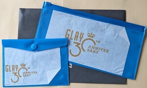 未使用 GLAY 30th Anniversary エンタメくじ JIRO PVCクリアマルチケース2個セット賞