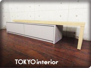 ■展示品■未使用品■TOKYO interior/東京インテリア■高級■ガーベラ　シンシュク150GY■北欧モダン■テレビボード/TVボード■yykn1036k