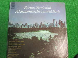 【送料無料】中古レコード ★BARBRA STREISAND/A Happening In Central Park ☆バーブラ・ストライサンド CS 9710