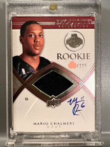 最高級 Exquisite RPA RC Rookie Patch Auto 08 Upper Deck マリオ チャルマーズ Mario Chalmers Panini NBA Heat 2度優勝 ルーキー サイン