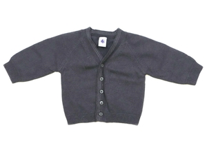 プチバトー PETIT BATEAU カーディガン 70サイズ 男の子 子供服 ベビー服 キッズ