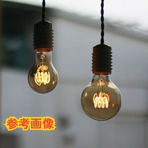 3個 セット Led 電球 螺旋 スパイラル エジソン バルブ E26 電球色 長寿命 省エネ 照明器具 360度発光 オシャレ 照明 ペンダント ライト