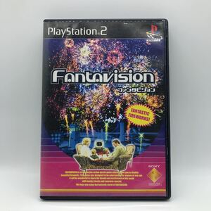 ファンタビジョン PS2 中古 ソフト 動作確認済み 説明書付属 匿名ネコポス 送料無料 返品可