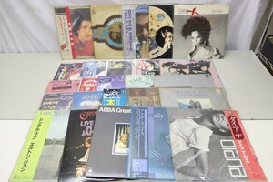 LPレコード 洋楽 ABBA/マイケル・ジャクソン/ダイアナ・ロス/ジョン・オーツ 他 81枚まとめて(T5665)