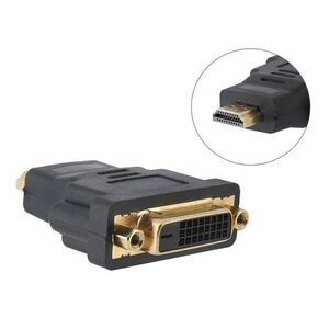 「定形外対応　即納」HDMI DVI-I 変換 アダプター 双方向伝送 HDMI オス to DVI 29p ( 24+5 ) メス コンバーター コネクタ 中継 2