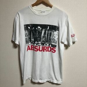 ABSURD フォト＆ロゴプリント 半袖Ｔシャツ　Usa製