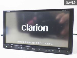 【動作OK 保証付】 スズキ純正OP Clarion クラリオン メモリーナビ 99000-79X98 GCX311 地図データ 2011年 CD DVD ワンセグ カーナビ 棚D5