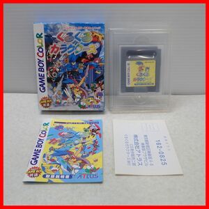 ◇動作保証品 GBC ゲームボーイカラー ぐるぐるガラクターズ ATLUS アトラス 箱説ハガキ付【PP