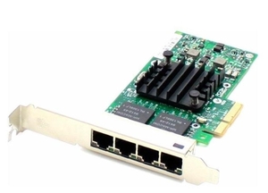 LANカード HPE 811546-B21 Comparable 10/100/1000Mbs Quad Open RJ-45 Port 100m PCIe x4 Network Interface