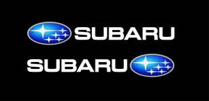 SUBARUマーク＋SUBARU切り文字ステッカー　60cm