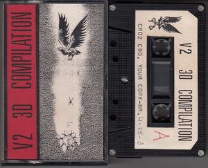 【カセット】V2 3D Compilation【蘭V2/1985年/Laibach/Strafe Fuer Rebellion/Ad Van Buuren他】