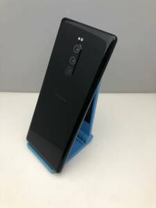 『ランクB3465』SOV40 Xperia 1 ブラック 白ロム SIMロック解除済み 送料無料