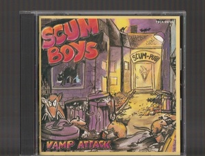 即決 SCUM BOYS スカム・ボーイズ VAMP ATTACK サイコビリー・アタック TECX-25725 国内盤CD