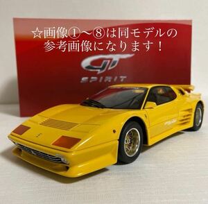 ★GT_スピリット／GT_SPIRIT：1/18 ★フェラーリ 512 BBi ターボ／FERRARI 512 BBi Turbo KOENIG SPECIALS (Yellow) ★540台限定／未展示♪