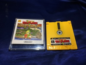 中古BP★ゼルダの伝説★ディスクシステムソフト/外箱、説明書欠品