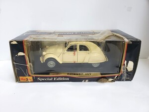 ☆Maisto マイスト 1/18 CITROEN 2CV 1952 シトロエン ミニカー☆