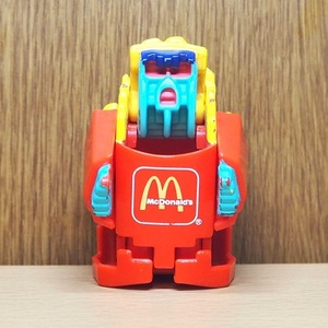 マクドナルド　ポテト　フィギュア　トランスフォーマー　変身 　ロボット　1987　ミールトイ　アメトイ　ハッピーセット