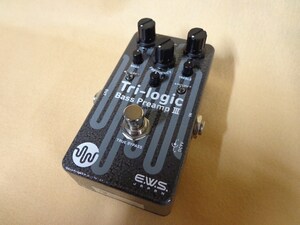 【送料無料】EWS Tri-logic Bass Preamp 3/ベース用プリアンプ/トリ ロジック3