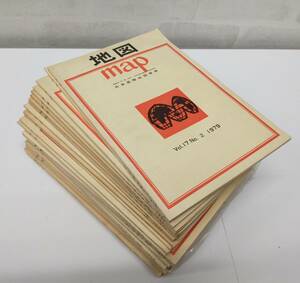 日本国際地図学会　地図　25冊セット　1974年~1980年発行　現状品