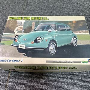 ハセガワ　1：24　スバル360デラックス　K111　1968　SUBARU360　DELUXE　プラモデル　Historic　Car　Series7 ノスタルジー