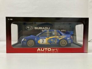 AUTOart オートアート 1/18 SUBARU NEW AGE IMPREZA WRC 2003 WINNER OF RALLY FRANCE MOTUL #7 80393 スバル インプレッサ【H23】