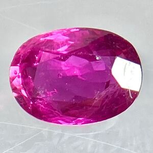 1円〜!!ソ付!!〔天然ルビー0.784ct〕d 約6.3×4.7mm ルース 裸石 corundum コランダム ruby 宝石 jewelry DA0/DH0 テEA0 w4 す61