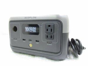 ◎展示品 ECOFLOW エコフロー EcoFlow RIVER2 ポータブル電源 256Wh ZMR600-JP キャンプ アウトドア 防災グッズ w11181