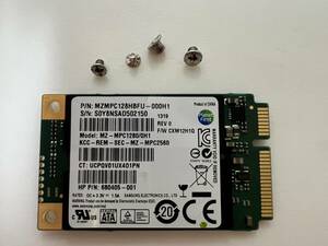 新品同様　Samsung PM851 MZMPC128HBFU Samsung PM830 Msata Pci-e 128G