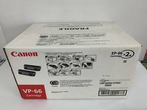 (JT08)Canon【VP-66】Cartridge×2 写真が全て