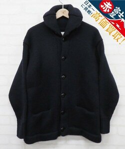 3J3666/フリーホイーラーズ ターンドダウンカラー セーターコート 1636001 FREEWHEELERS TURNED DOWN COLLAR COAT ニットカーディガン