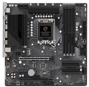 ASRock Z790M PG LIGHTNING D4 Intel LGA1700 DDR4 PCIE 4.0 Micro-ATX Motherboard