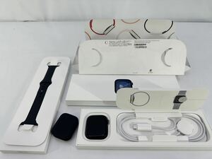 Apple Watch 　アップルウォッチ Series 9 GPSモデル　 45mm/M/L　ミッドナイト アルミ スポーツバンド　MR9A3J/A A2980 中古品 限定保証内