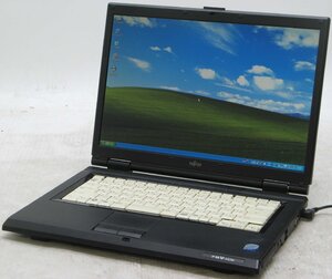 富士通 Lifebook FMV-A8260 FMVNA7BE4 ■ Core2Duo-T8100/DVDマルチ/WXGA/15.6インチ/希少OS/動作確認済/WindowsXP ノートパソコン #1