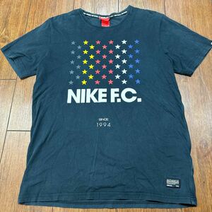 NIKE/ナイキ 半袖 Tシャツ メンズ XL 黒 NIKE F.C. h1