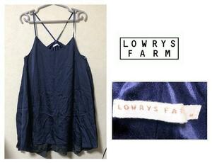 美品★LOWRYS FARMローリーズ ファーム★インナーに便利なキャミソール/重ね着にも～♪