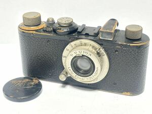 (25) Leica ライカ Ernst Leitz Wetzlar DRP レンジファインダー フィルムカメラ Leitz Elmar f=50mm 1:3.5シャッター確認済み