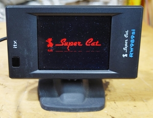 委0081 中古 YUPITERU/ユピテル GPSレーダー探知機 SuperCat/スーパーキャット RW989si リモコン付き