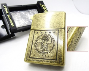 サクラ大戦 帝撃 限定 No.0624 zippo ジッポ 1997年 未使用