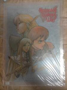 ロードス島戦記 クリアファイル 出渕裕 ディードリット Yutaka Izubuchi Deedlit ELF Record of Lodoss War plastic file CLEAR FOLDER