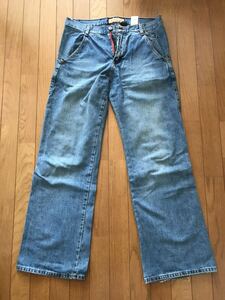 Timberland BOOTS COMPANY FLARE DENIM JEANSティンバーランドブーツカンパニーフレア デニム ジーンズW32 used米国製