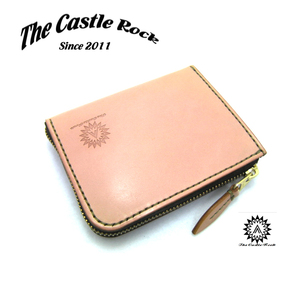 【送料無料】 THECASTLEROCK キャッスルロック 栃木レザー ラウンドファスナー 二つ折り財布 財布 男性用 二つ折り財布 小銭入れ ヌメ革