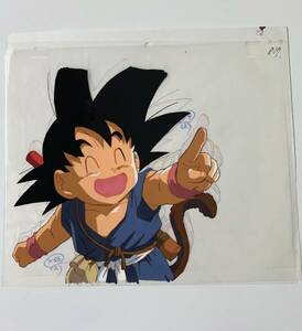 ドラゴンボール 劇場版　孫悟空　セル画　原画付き 鳥山　明