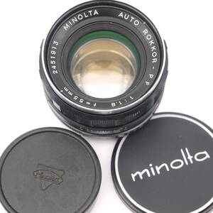 良品 MINOLTA ミノルタ AUTO ROKKOR-PF 55mm F1.8 #5569