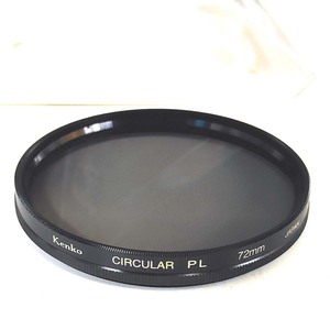 φ72 サーキュラーPL 円偏光フィルター Kenko★CIRCULAR PL (C-PL)【72mm径】ケンコー JAPAN★中古 クリーニング済