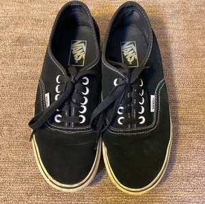 VANS ERA スウェード　黒　24.5cm スニーカー オーセンティック